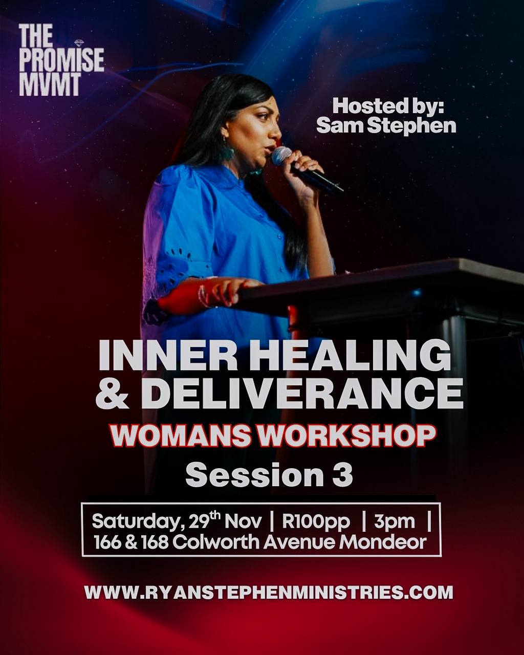 Women's Workshop Session 3 Event (Inner Healing and deliverance)