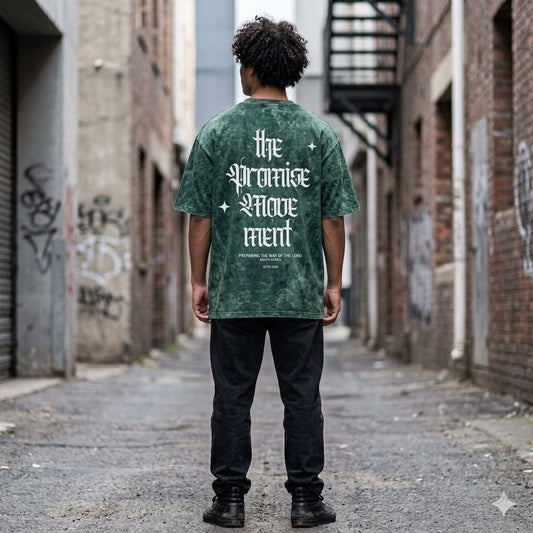 Acid washed Promise Movement T-Shirt Official