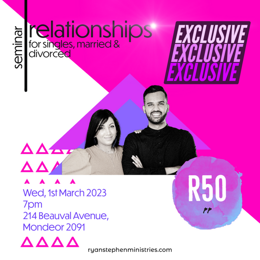 Relationship Seminar (Exclusive) 1st March 2023